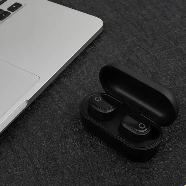 wireless earbuds with charging case